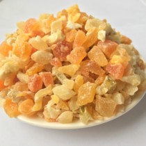 Mixed Fruit diced 500g mango diced grapefruit diced pineapple diced papaya diced dessert bread baking ingredients mixed diced fruit