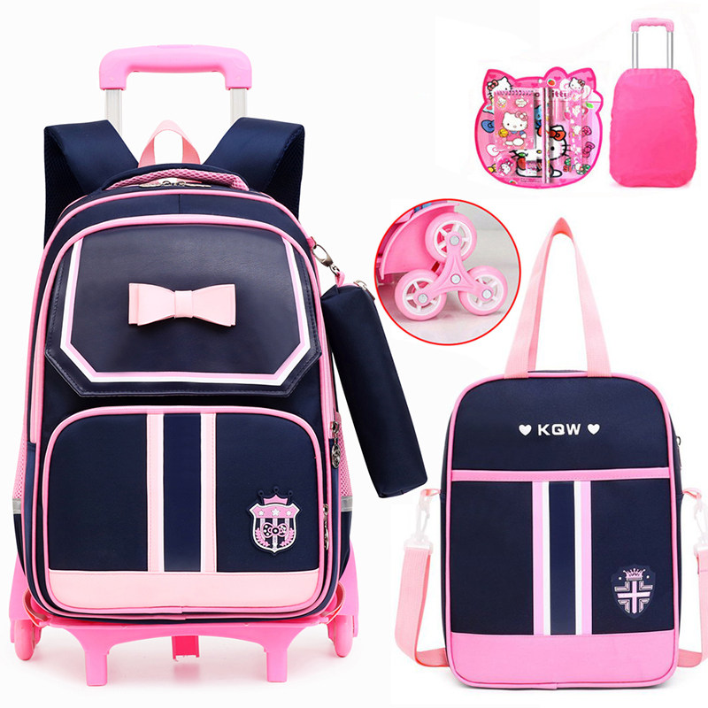 Children's Ralever Schoolschool Pupils girls 6-12-year-old girl 1-3-5 4 6 4th grade waterproof climbing tug