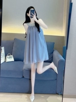 Летнее платье с рукавами без рукавов, ретро юбка, городской стиль, французский стиль, изысканный стиль