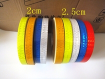 (Crystal Diamond Grade) Reflective Warning Tape Honeycomb Fluorescent Yellow Tape Crystal Diamond Grade Highlight Tape Width Can Be Customized