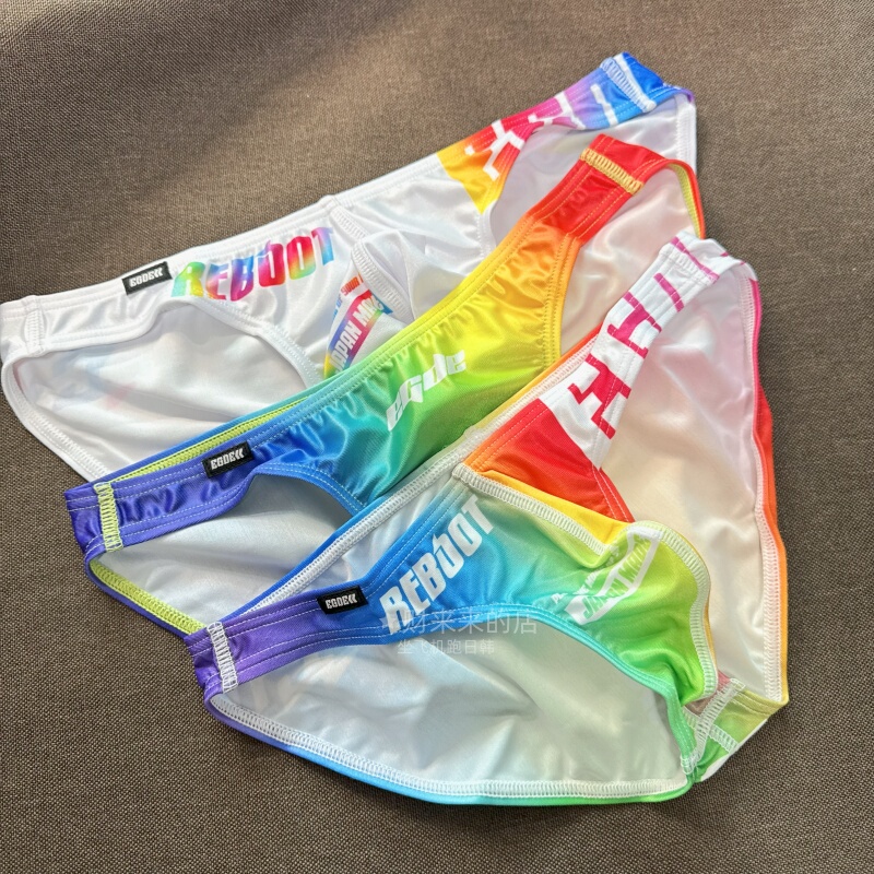 Japan Reboot Egde Rainbow Series 3694/3979 Sexy Men's Low-Rise Briefs