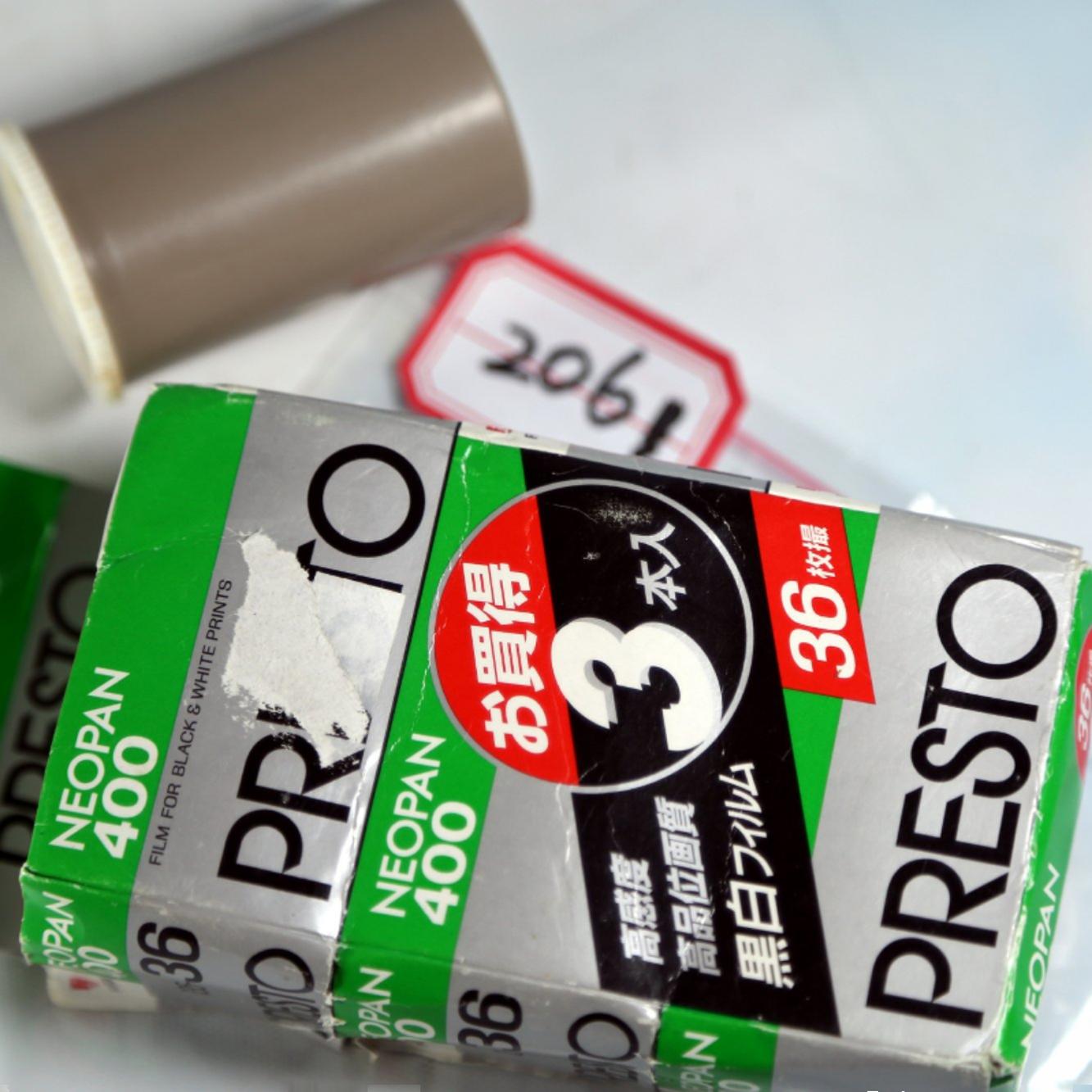 NEOPAN400 PRESTO 135 1箱20本入りとバラで12本の32本 NEOPAN400 PRESTO 135 1箱20本入りとバラで12本の32本