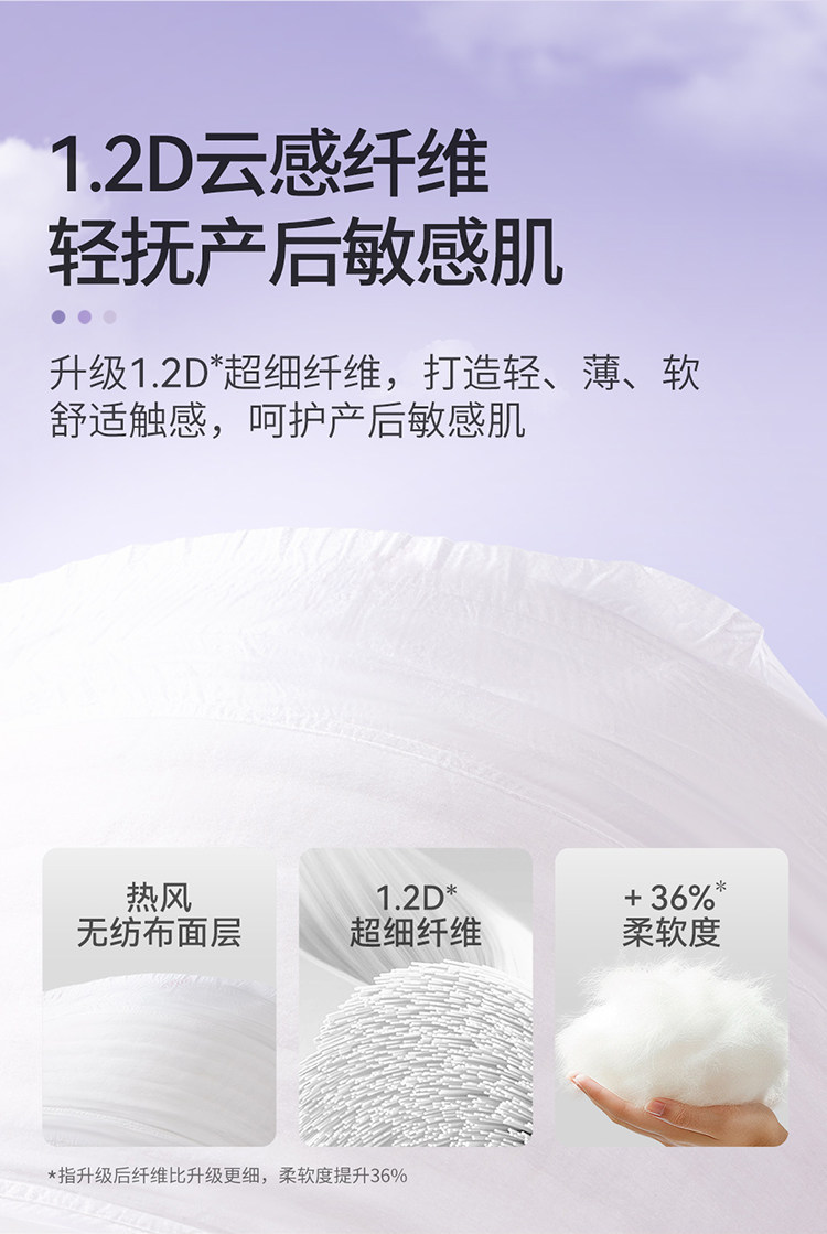 开丽计量型卫生巾产妇裤型产后专用排恶露加大号加长月子用品女 — 18