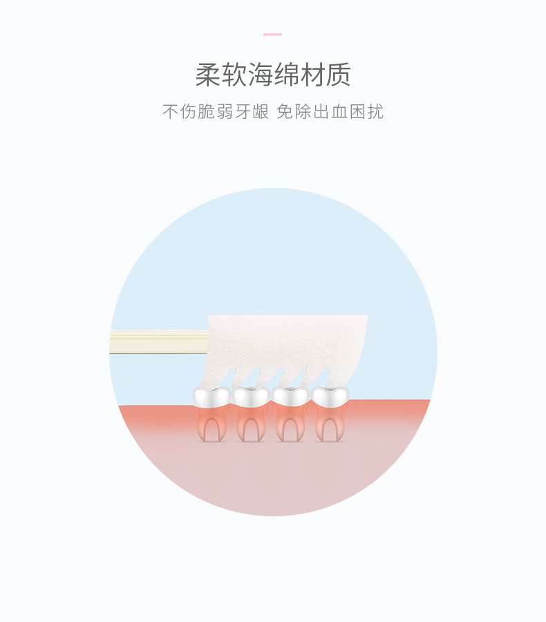 Bàn chải đánh răng Kailiyue sau sinh dùng một lần Bàn chải đánh răng của mẹ tháng bọt biển đặc biệt giàu muối biển sâu - Chăm sóc da mẹ / Làm sạch / Loại bỏ các nếp nhăn đồ dùng cho phụ nữ mang thai