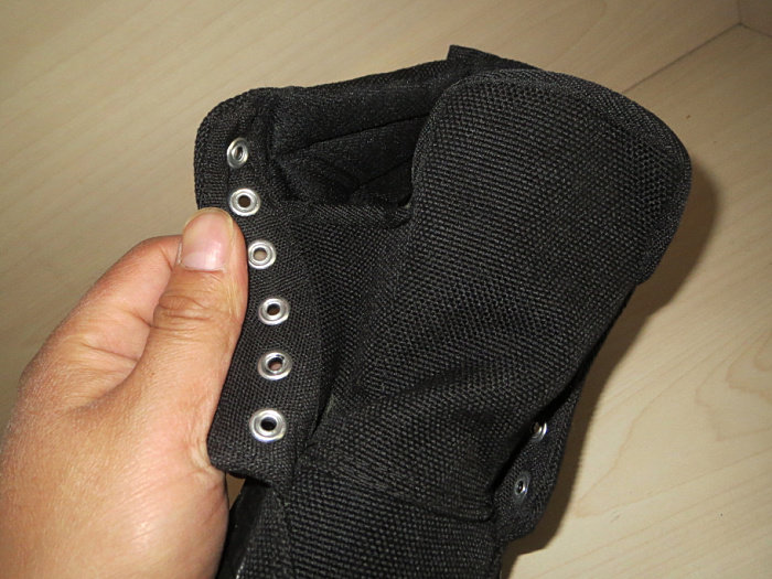 Boots militaires en toile - dérapage - Ref 1398776 Image 10