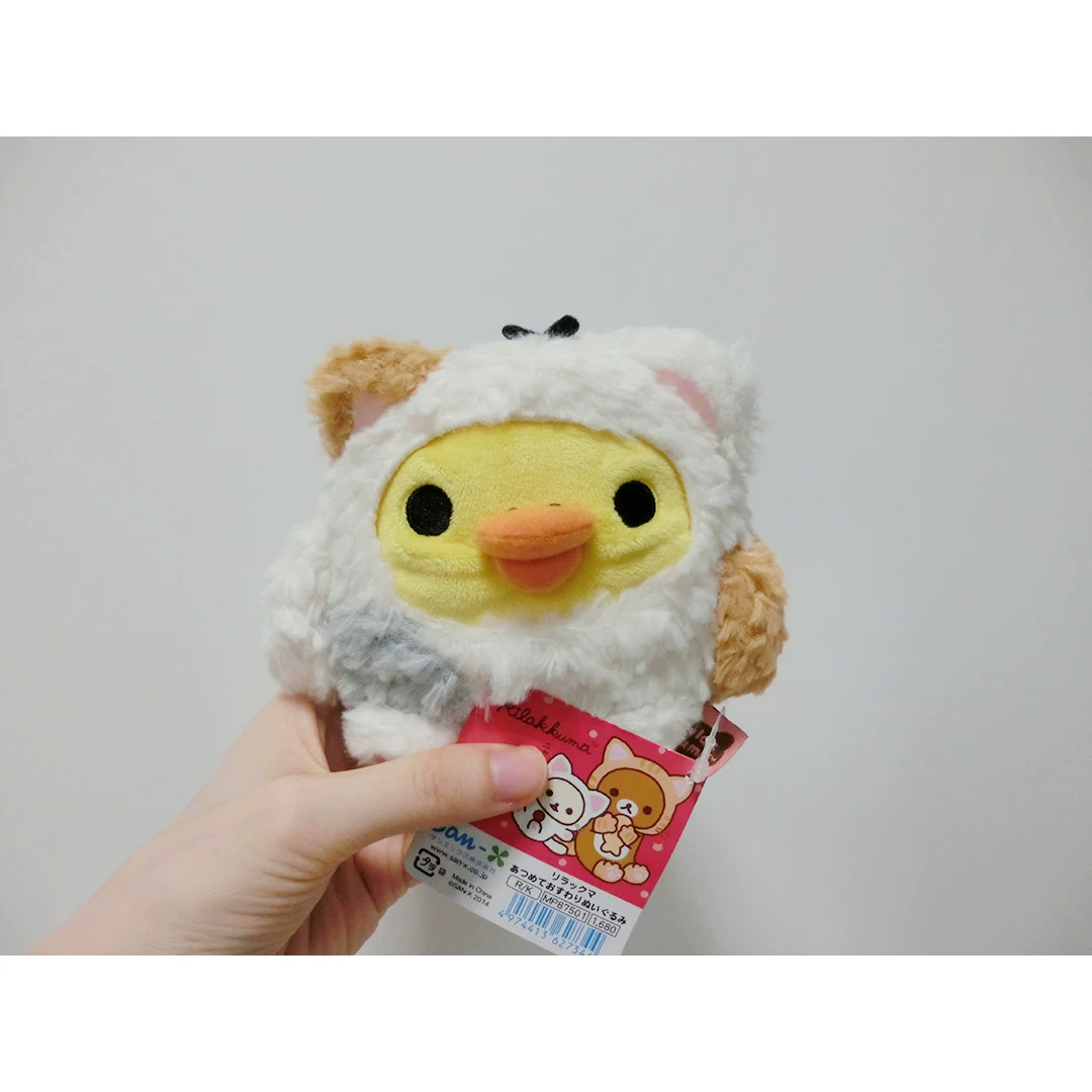 Японская версия Spot Easy Bear Rilakkuma Variest Cat Cat Nostalgic Chicken Chicken Polls плюшевая кукла