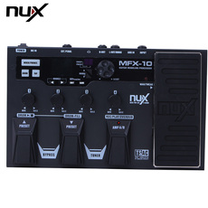 Процессор эффектов nux mfx-10电吉他综合效果器吉它数字合成效果器