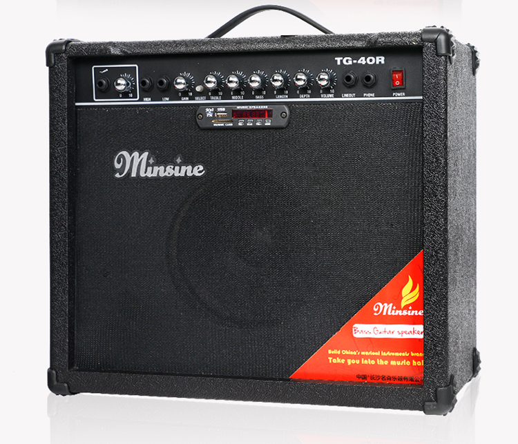 Loa guitar điện Mingsen chính hãng 40W Điện hộp loa guitar điện với loa phát lại MP3 - Loa loa loa kéo sansui