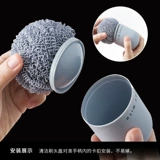 Не бросайте проволоку креативную очистку кухни кухня, потирая кастрюлю и вымойте посуду, почистите ручку, почистите щетку