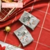 CARAMELLA vớ nữ mùa xuân và mùa thu trong vớ vớ cotton dễ thương hoạt hình phiên bản Hàn Quốc của vớ gió đại học nữ vớ cotton - Vớ bông vớ trắng Vớ bông