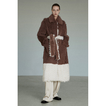 UNSPOKEN Maos coat daughter in the middle of the winter 2021 The new temperament loos the dress