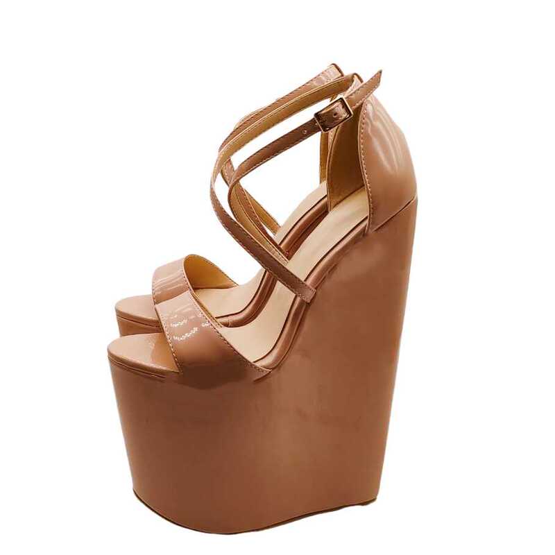 European and American Ebay, Aliexpress, Foreign Trade, Cross-Border Wedge Heels, Sky-High Heels, Party, Plus Size, Sexy High-Heeled Sandals