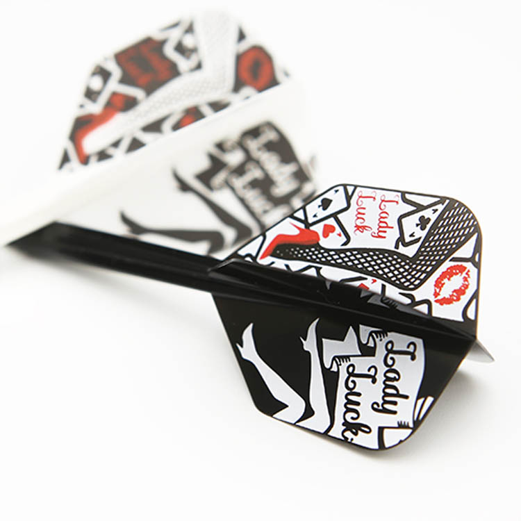 CONDOR phi tiêu lá đại bàng Yamada yong cây LadyLuck phần nhỏ hình vuông phi tiêu đuôi phi tiêu đuôi - Darts / Table football / Giải trí trong nhà bộ ném phi tiêu