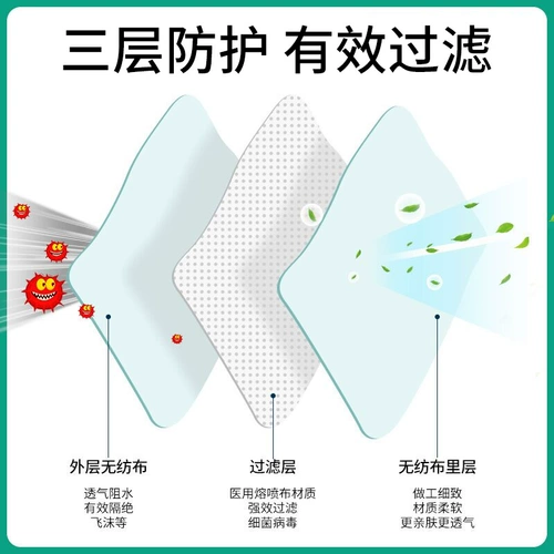 10 индивидуально упакованных медицинских хирургических масок, одноразовые медицинские хирургические маски стерилизуемого класса, медицинские наружного применения XT