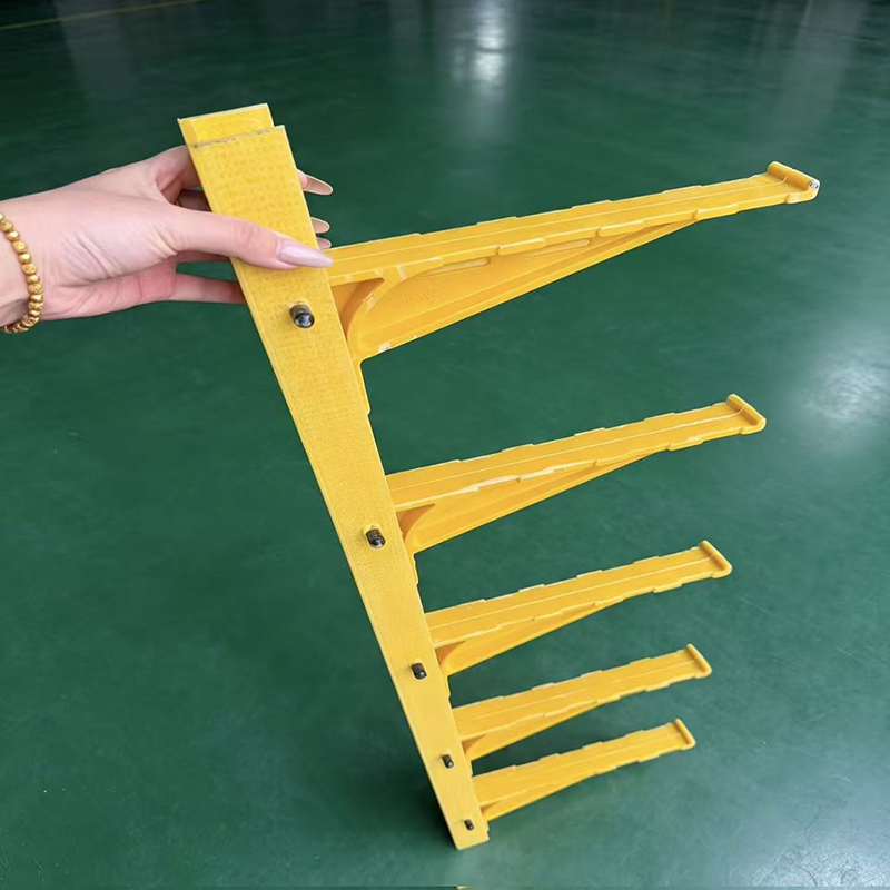 Fiberglass Cable Bracket Communication Power Well Support Arm Smc Embedded Composite Material Cable Bracket Resin