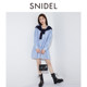 SNIDEL2024 ພາກຮຽນ spring ແລະ summer ຜະລິດຕະພັນໃຫມ່ຫວານແລະ versatile ຄໍ V pleated ເສື້ອວ່າງເສື້ອ SWFO241303