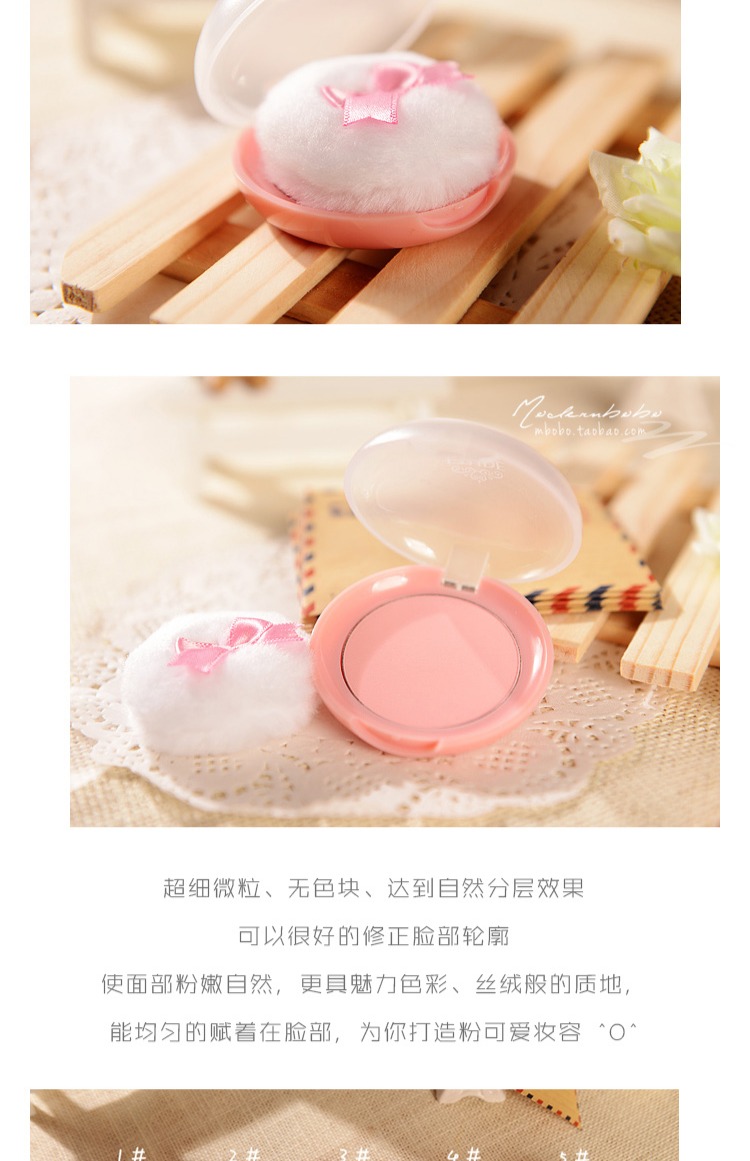Elliott House Etude house đào kẹo ngọt màu đỏ tiểu cookie cookie đỏ mặt rouge phấn má wet n wild