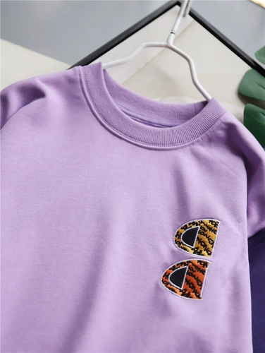 50 % скидка Ted Price Big Chao Family Alphabet Emelcodery Little Tiger Sweater ab рукав цвет васоло