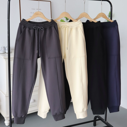 Демисезонный пуховик подходит для мужчин и женщин для отдыха, флисовые штаны, семейный стиль