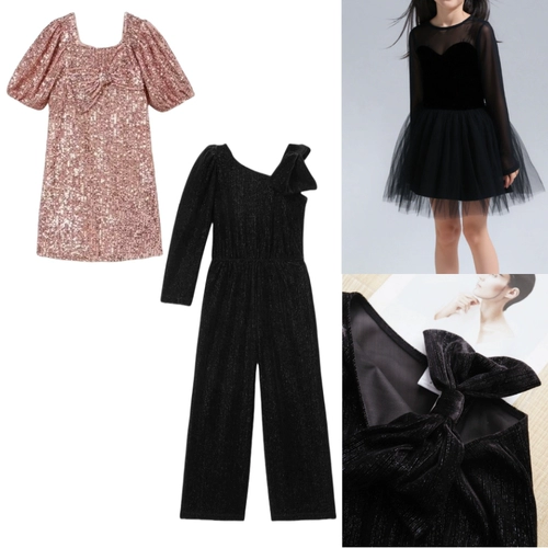 Черный комбинезон, колготки, блестки для ногтей, платье, Испания, в западном стиле