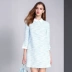 PASSION 钡 thời trang đi lại cổ áo POLO 2019 mới thời trang túi khâu tweed H-dress - Sản phẩm HOT dam maxi Sản phẩm HOT