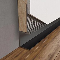 Wrapping edge suspended ceiling closed black collection edge strips of metal bars Putty Edging trim strips Decorative Strips