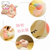 Тряпичная кукла, подушка для сна, большая успокаивающая пони, плюшевая игрушка, единорог, подарок на день рождения