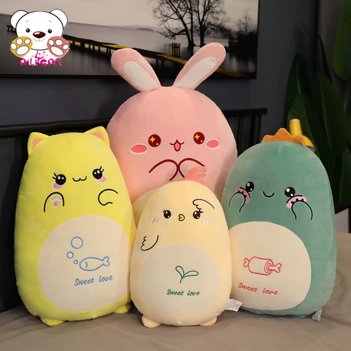 Милый плюшевый кролик, игрушка, подушка для сна, кукла, талисман, год кролика, талисман года