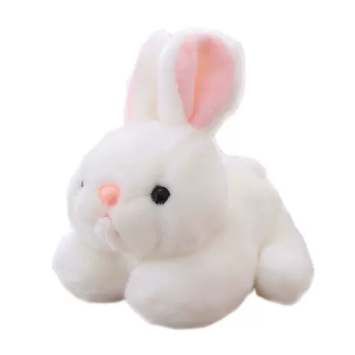 Реалистичный плюшевый кролик, игрушка, милая кукла для сна, подарок на день рождения