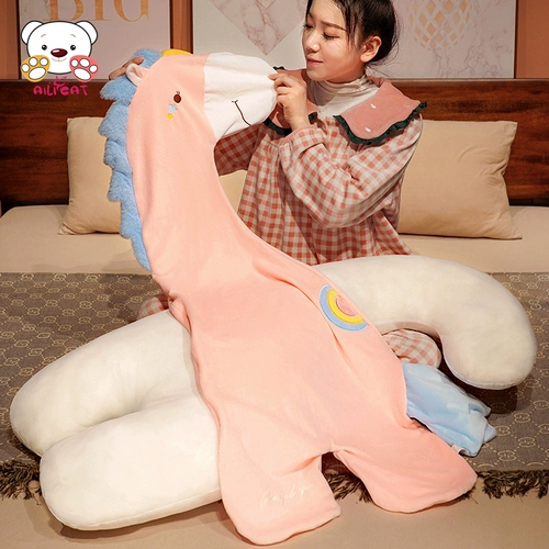Подушка для сна, плюшевая игрушка, кукла, единорог