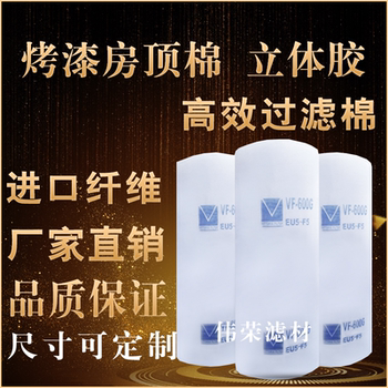 High-efficiency purification of painted roof cotton factory direct sales