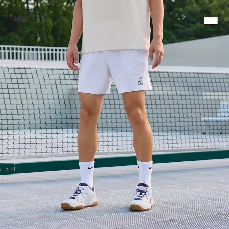 Nike Nike Summer New Men's Tennis Sports Casual Comfortable Breathable Quick-Drying Fashion Shorts Fz6914-100 Nike Nike Summer New Men's Tennis Sports Casual Comfortable Breathable Quick-Drying Fashion Shorts Fz6914-100