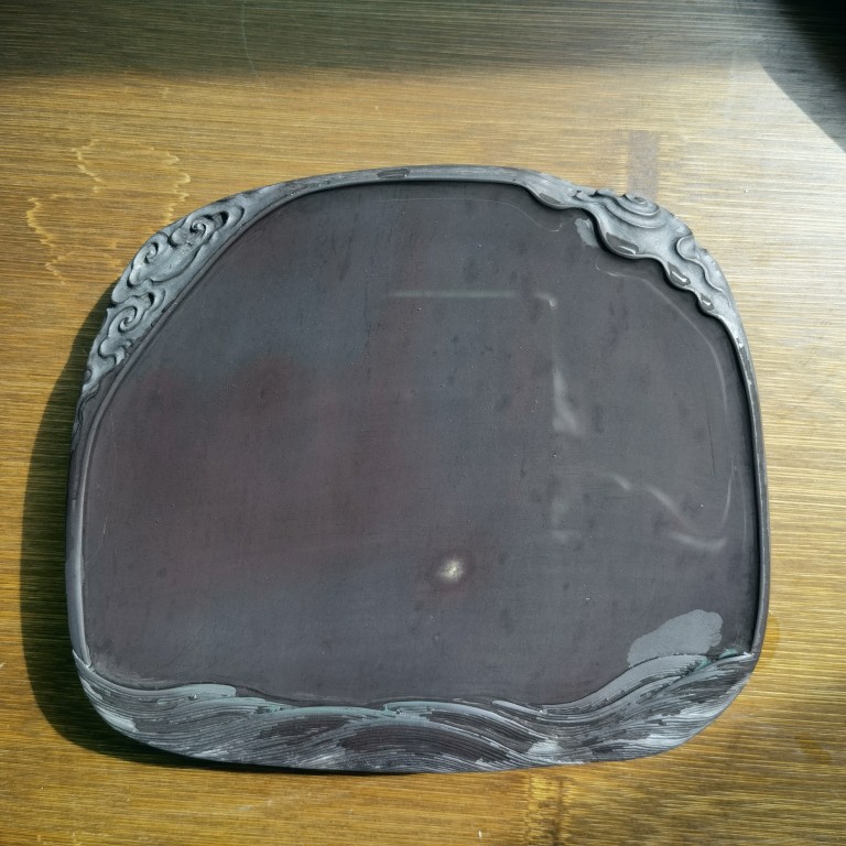 Tianzhou Cai Sanhong Master Master of Haizhou Sky Plate End ink13-14-2 5cm