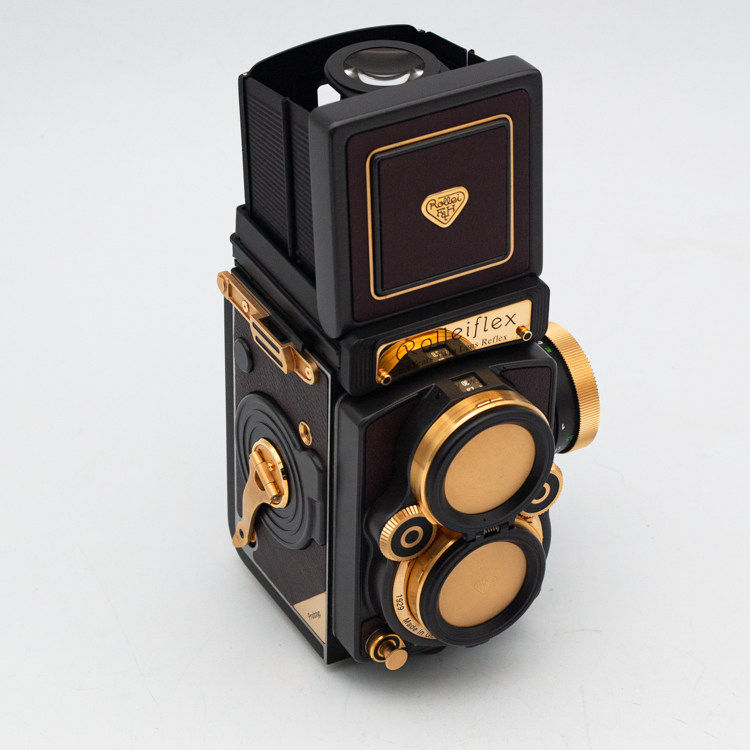 【超希少・美品】Rolleiflex用 PORROFLEX R（日本光学製） 禄莱Rolleiflex 2.8FX 80th Prototyp 限量纪念金机原型机评价- 淘宝网