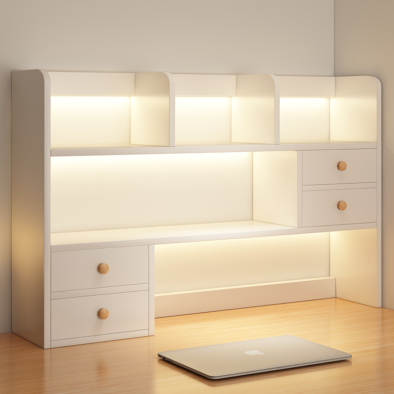 Desktop Bookshelf, Desk Storage Rack, Dormitory Student Desk Storage Organizer, Office Desk Corner Small Bookcase, Storage Cabinet