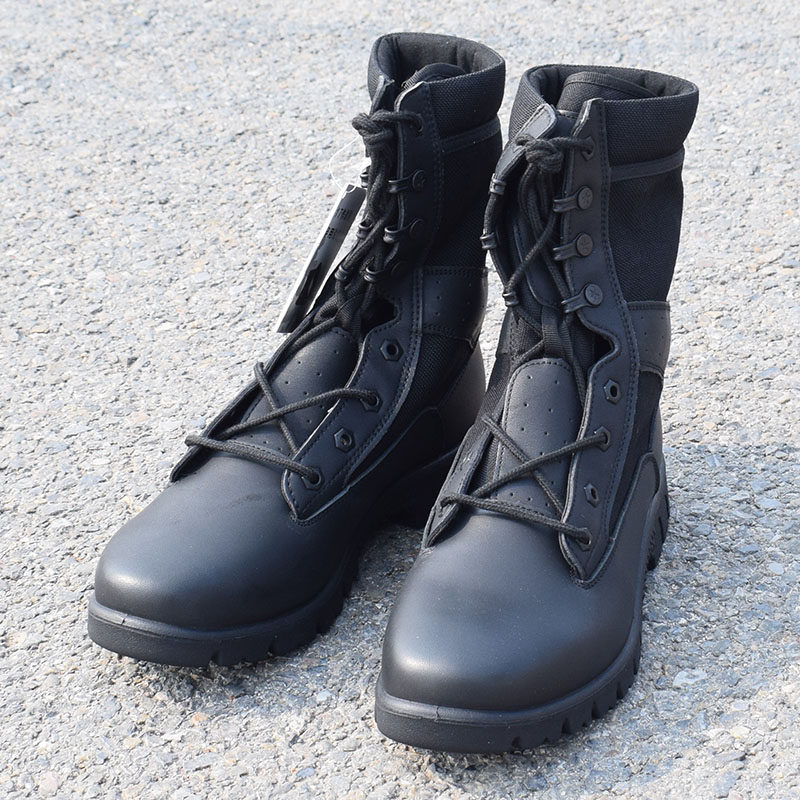 New Combat Boots Light Leather Boots Cow Leather Tactical Shoes Kafra Rubber Bottom