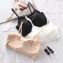 Summer ice silk wrapped bra no steel ring sports underwear anti-light vest non-buckle sexy comfortable underwear women