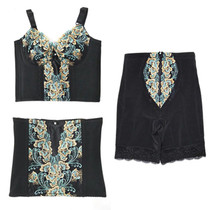 Ou Fei Fei Qian body body body carving female postpartum abdomen lifting hip shape three-piece set