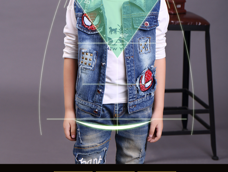 Gilet garcon en toile - Ref 2067981 Image 14