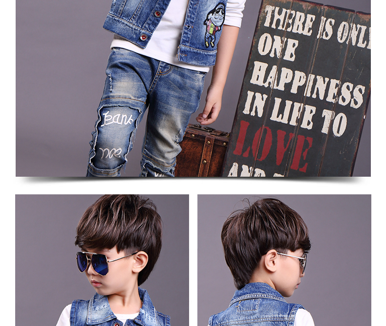 Gilet garcon en toile - Ref 2067981 Image 33