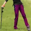 Summer breathable outdoor large size quick-drying pants Women's spring and autumn hiking sports mountaineering stitching women's color long pants