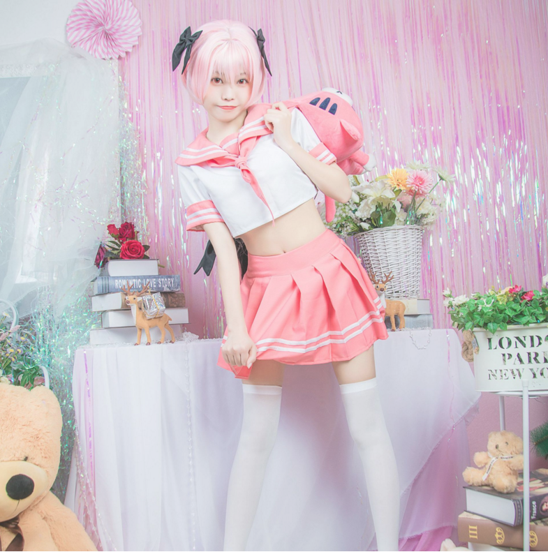 Fate//Apocrypha Astolfo JK Sailor suit Anime Cosplay Costume dress