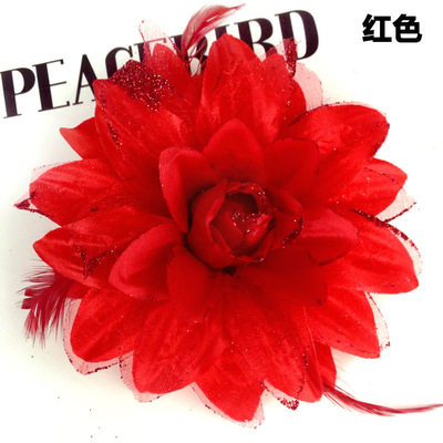 taobao agent Love Live!COS service South Bird Starry Sky Painting Flower Yang Feather Cherry Blossom Sunflower Headpiece Proposa