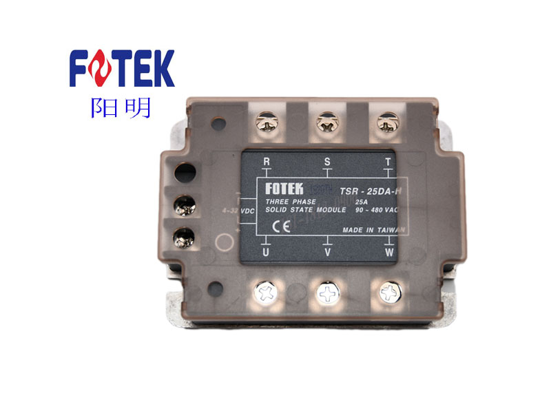 Original TSR-25DA-H Taiwan Yangming FOTEK three phase solid state relay 25A
