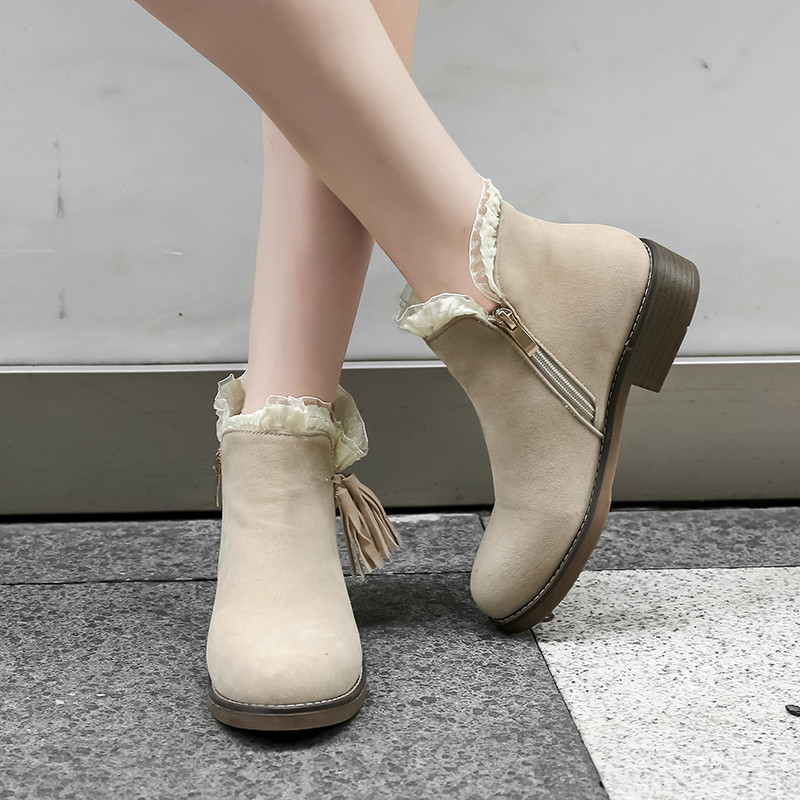 Bottes mi-saison femme - Ref 3251550 Image 10