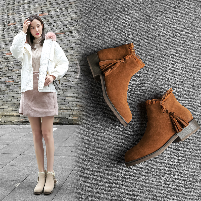 Bottes mi-saison femme - Ref 3251550 Image 3