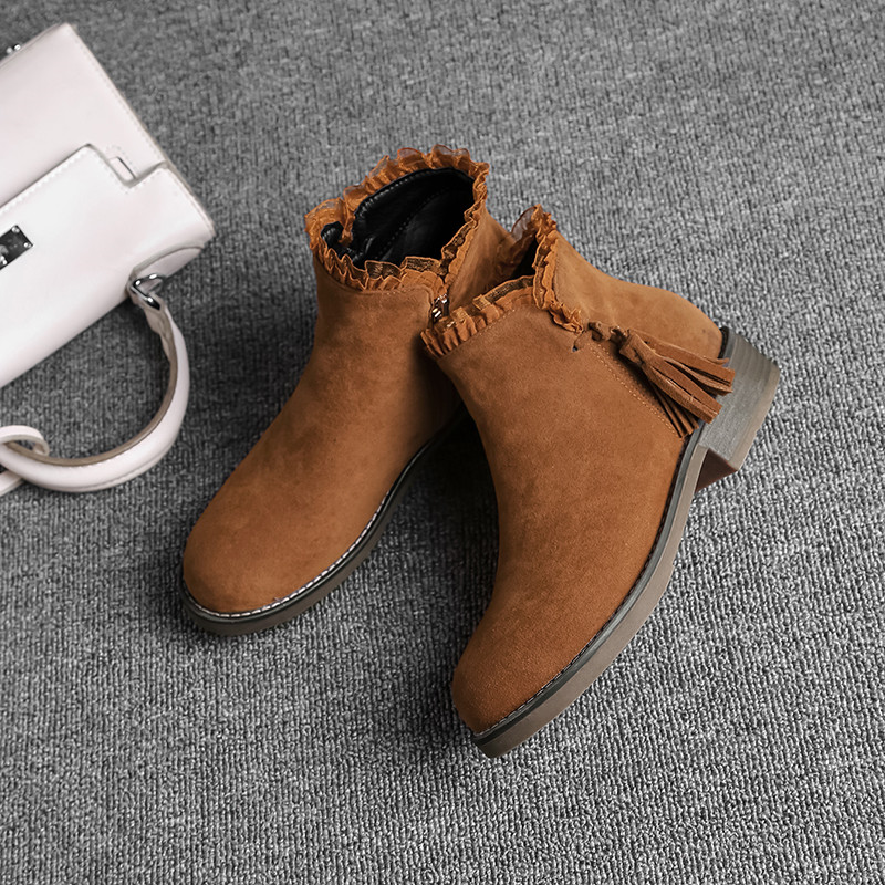 Bottes mi-saison femme - Ref 3251550 Image 17