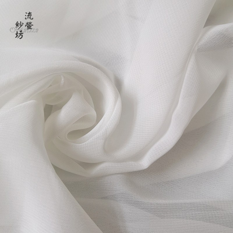 100D vải voan vải treo mềm georgette Hanfu vải cổ tích tự làm vải mùa hè - Vải vải tự làm cotton 2 chiều