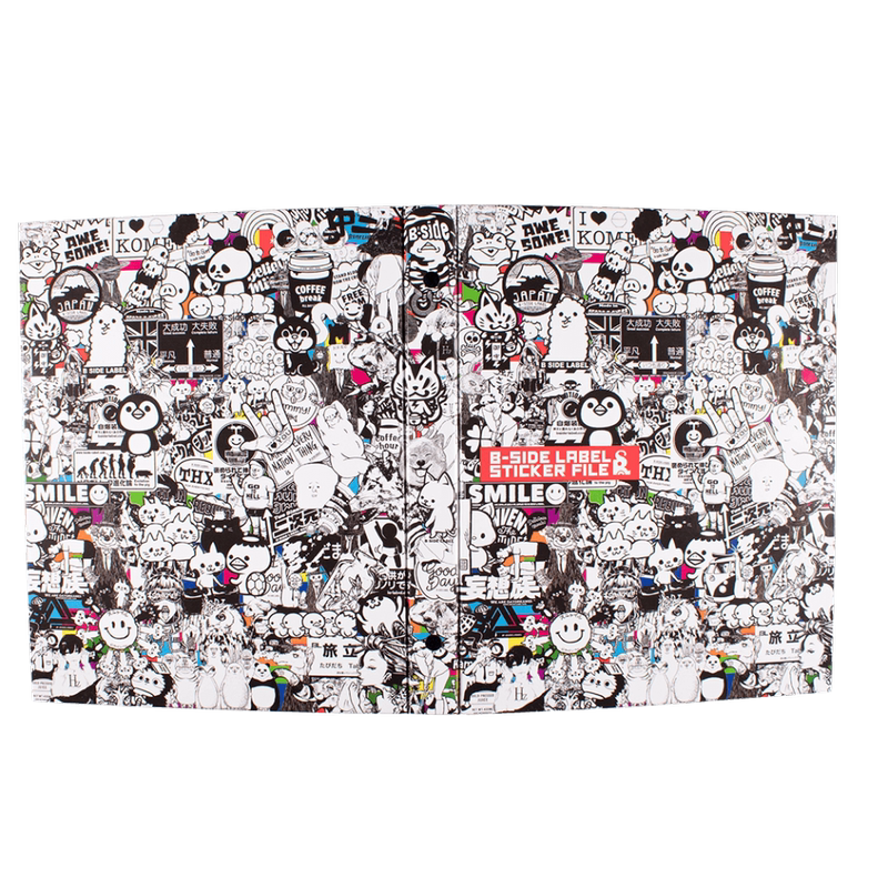 B-Side Label Official Genuine Sticker Collection Book Collection Book B-Side Label Official Genuine Sticker Collection Book Collection Book
