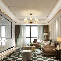 Self-adhesive roof corner sticker top corner line decorative strip roof Gold Line bedroom living room top vulvar decorative strip